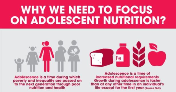 Adolescent Nutrition The Second Window Of Opportunity Public Health Notes