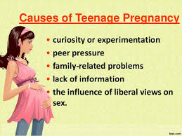 teenage pregnancy cause