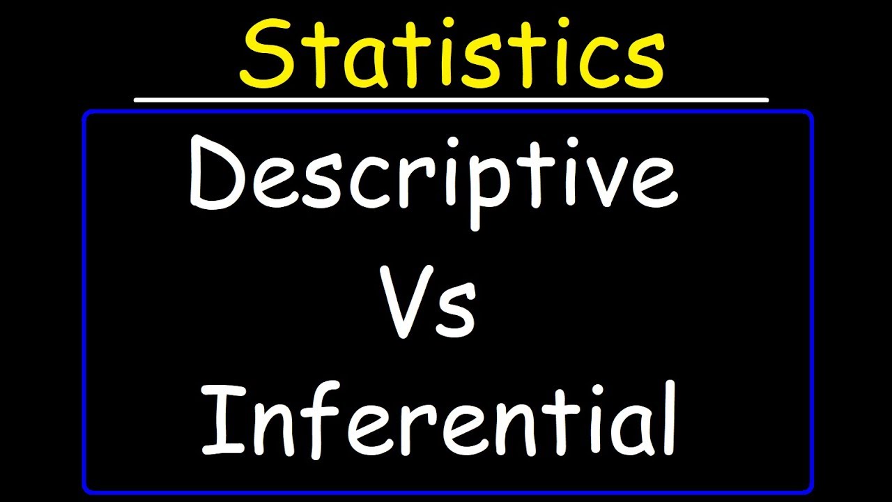 Descriptive Statistics Vs Inferential Statistics 8 Differences 