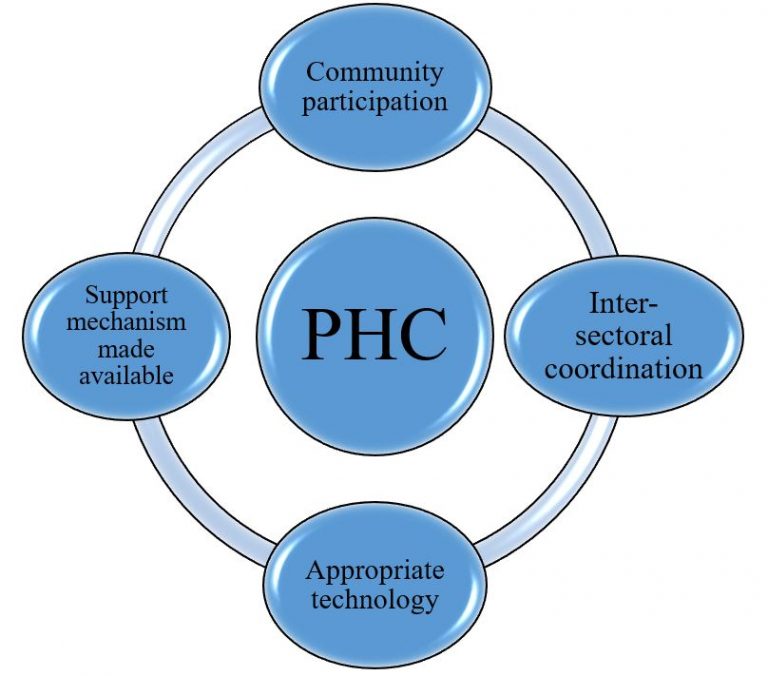 Primary Health Care PHC History Principles Pillars Elements 