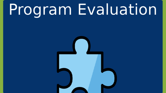 Program evaluation
